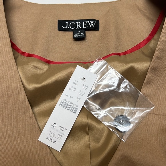 ✨ Jcrew ✨ Slim-Fit Vest in Lightweight Chino - Picture 12 of 16